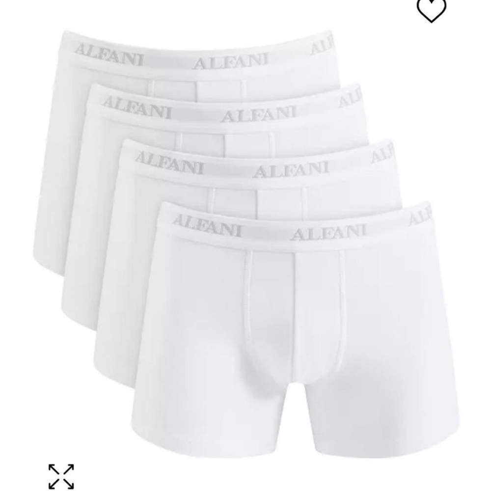ALFANI Men's 4-Pk. Moisture-Wicking
Cotton Trunks